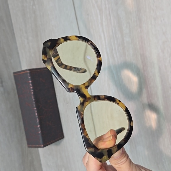 SoldKaren Walker Women Brown Tortoiseshell Eyeglasses FRAME - Picture 2 of 7